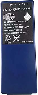 BA214061 Battery 6V HBC Radiomatic BA214061 Battery for FUB10AA MN471560 Battery