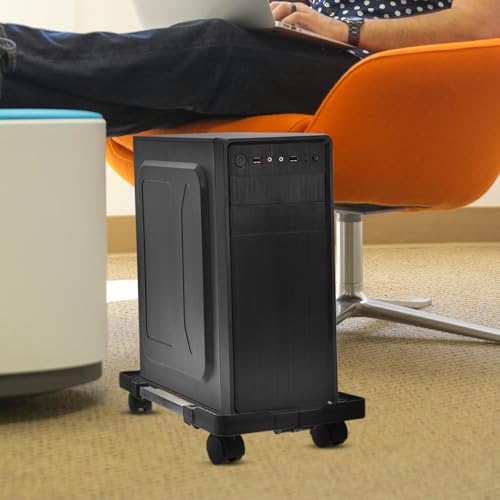 Support PC bureau MERRYHAPY en acier inoxydable robuste et réglable - 5