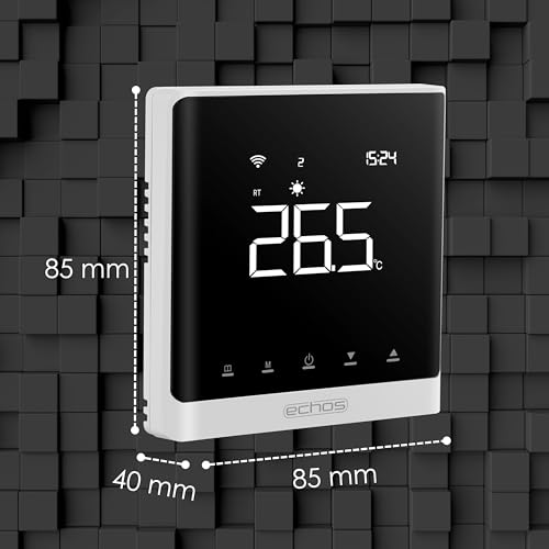 Wandthermostat Heizung Smart Fußbodenheizung WLAN Raumthermostat Über Smartphone Tuya Smart Life Amazon Alexa Google Home steuerbar Thermostat Fußssbodenheizung Programmierbares Raumthermostat