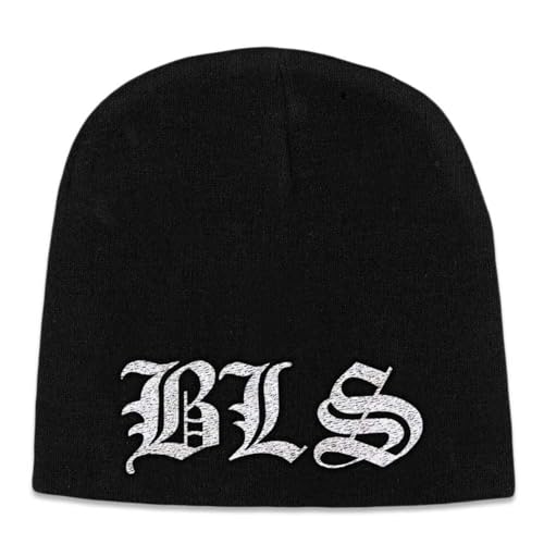 Image of Black Label Society BLS Logo Beanie Hat One Size Black