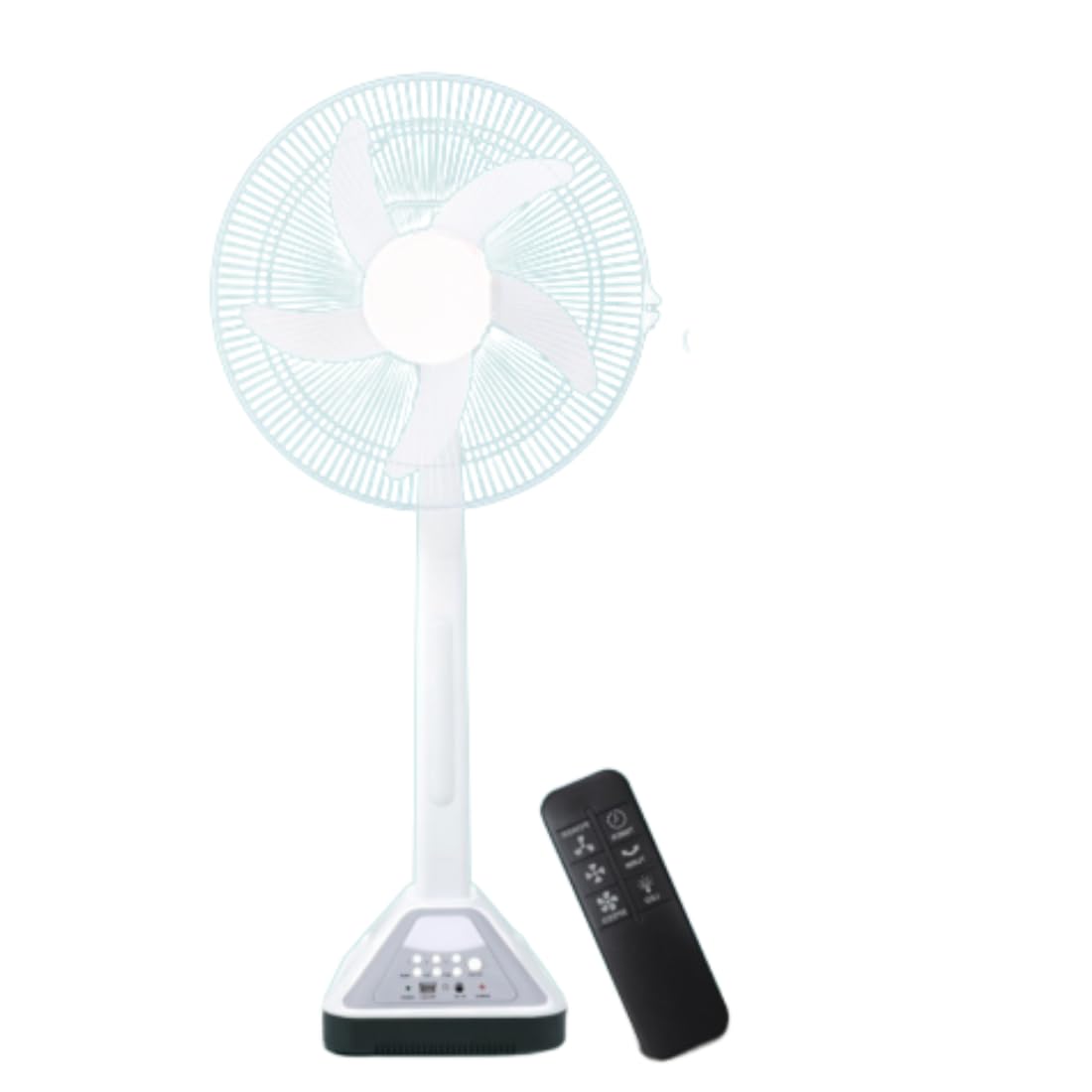 Drumstone (𝗦𝗽𝗲𝗰𝗶𝗮𝗹 𝟭𝟱 𝗬𝗲𝗮𝗿𝘀 𝗪𝗮𝗿𝗿𝗮𝗻𝘁𝘆 16-Inch Table Fan – Rechargeable, Powerful Airflow, Adjustable Speeds, USB Charging, and Portable for Home & Office-image-30