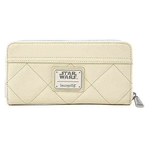 Loungefly Star Wars Princess Leia Hoth Cosplay Zip Around Wallet, Ivory, One Size #TOP1