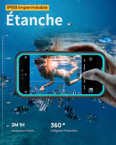 Coque étanche iPhone 16 Pro incassable finies les vitres brisées