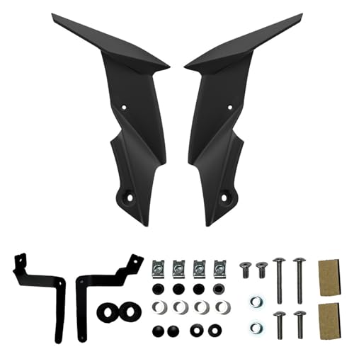 Pièces de carénage moto CBR600RR 2024 2025 avec ailerons de carénage queue noir mat