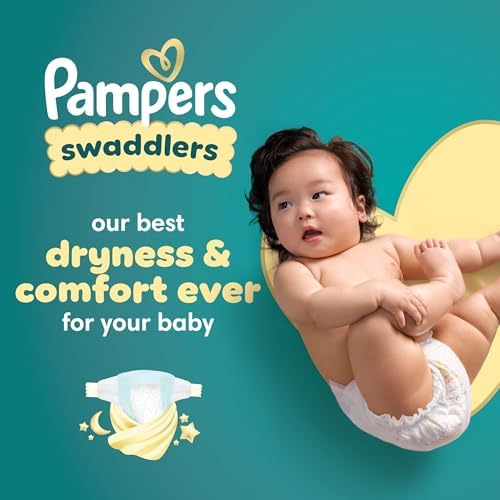 Pampers Swaddlers Diapers, Size S4 (15-34 lbs), 116 Count, Absorbent, Keeps Baby Dry and Comfortable, Skin Safe Disposable Baby Diaper — view 15