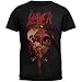 Slayer - Mens Globe T-Shirt - 2X-Large Black