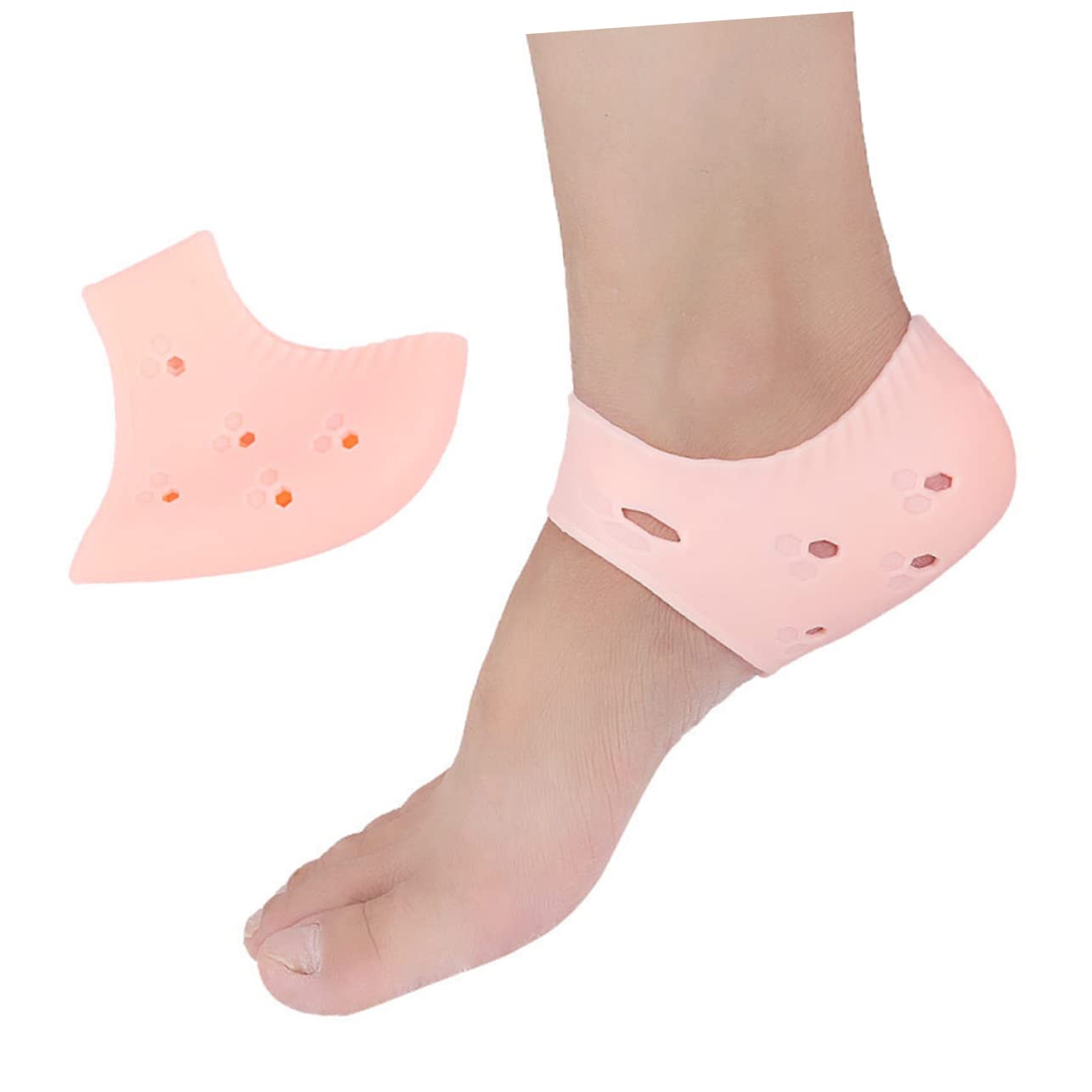 VICASKY Heel Protector Foot Protectors Heels Protective Socks Relief Crack Treatment Support Cover Wear Care Heel Sleeves
