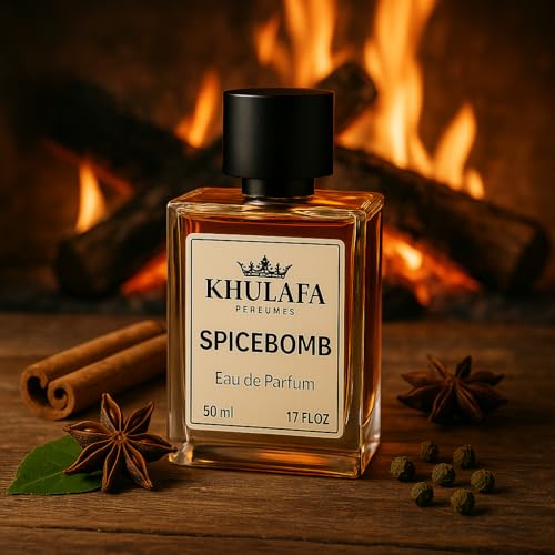 Image of Spicebomb Inspired Perfume for Men | Intense & Spicy Eau de Parfum with Vanilla, Black Pepper & Tobacco | Bold & Long-Lasting Fragrance | Perfect for Winter & Night Wear | Gift for Him | 50ML