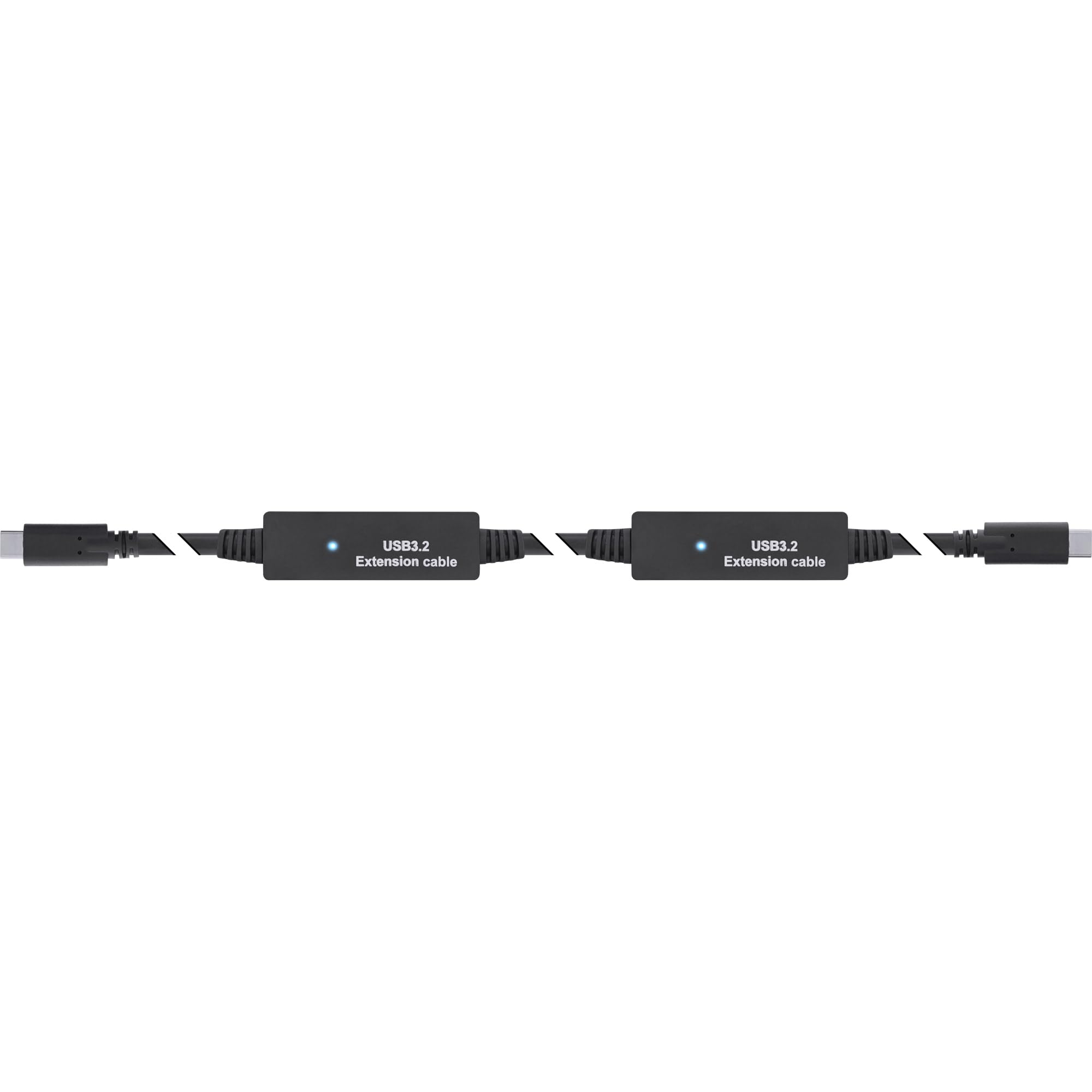 InLine® Cavo attivo USB 3.2 Gen.1, spina USB-C a spina USB-C, nero, 15 m
