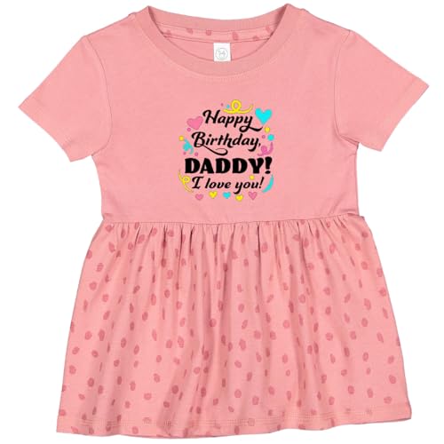 inktastic Happy Birthday, Daddy I Love You Infant Dress