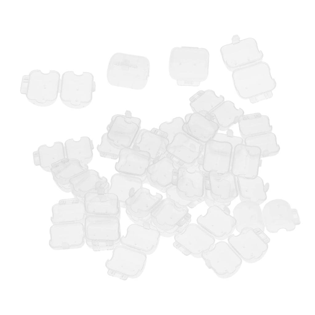 Baoblaze 30pcs Calamar Jig de Gancho Camarones Pesca Jigs Señuelos Cubiertas Gorras de Seguridad, S