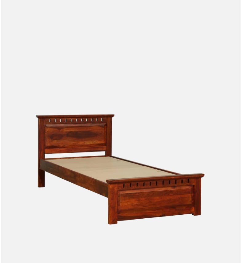 Image of Solid Sheesham Wood Bed Wooden Dreamy Nights Bed for Bedroom and Home Furniture | (Diwan-2)