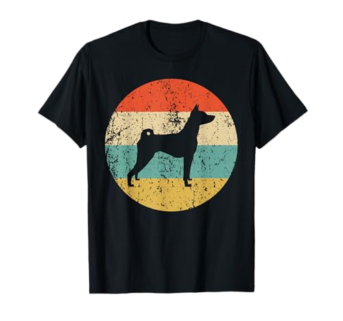Basenji Shirt - Vintage Retro Basenji Dog T-Shirt T-Shirt