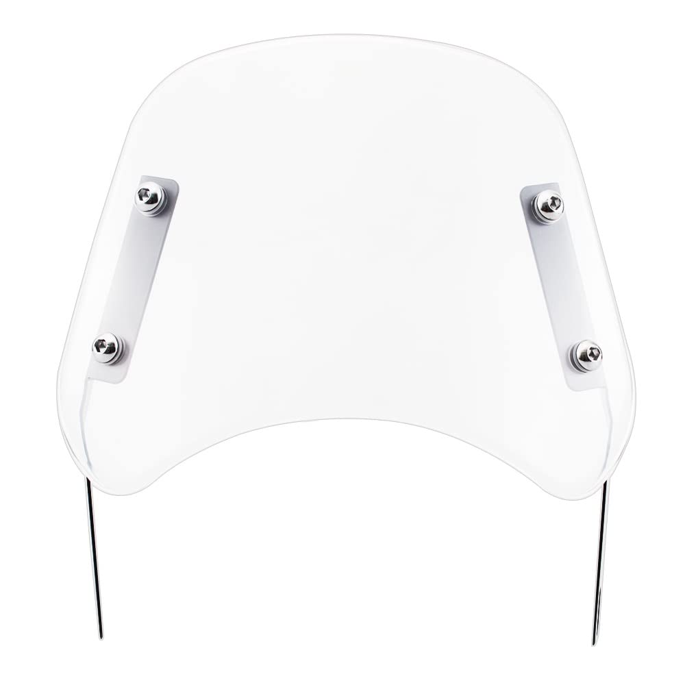 Parabrisas mosquitera para Royal para Enfield para Classic 500Cc Universal Carenado Instrumento Visor Parabrisas Motocicleta Deflectores de Parabrisas de Moto
