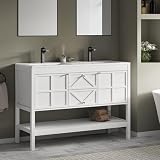ELEVACHIC 48 Inch Double Sink Vanity