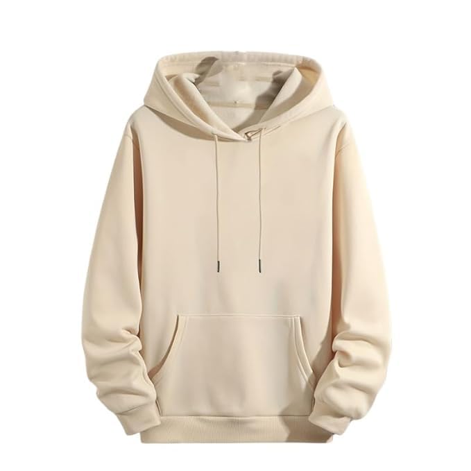 emavic Men's Polycotton Stylish Hoodies/Sweatshirt for Running, Gym Warm Travel Hooded Sweatshirt-picture-59