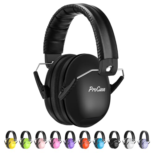 ProCase Noise Cancelling Headphones for Kids Toddler, SNR 27dB Noise Reduction Ear Muffs, Hearing Protection for Monster Jam, Concerts, Fireworks, Sho