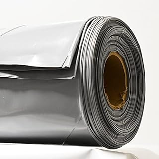 React 20' x 85' 7Mil Sustainable Shrink Wrap - Grey - Eco-Friendly Heat Shrink Film for Boats, DIY Projects and More