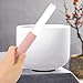 Abaodam Bowl Mallets Crystal Singing Bowl Stick Chanting Bowls Mallet Chanting Bowl Singing Bowl Sticks for Acrylic Musical Instrument Shuangpin
