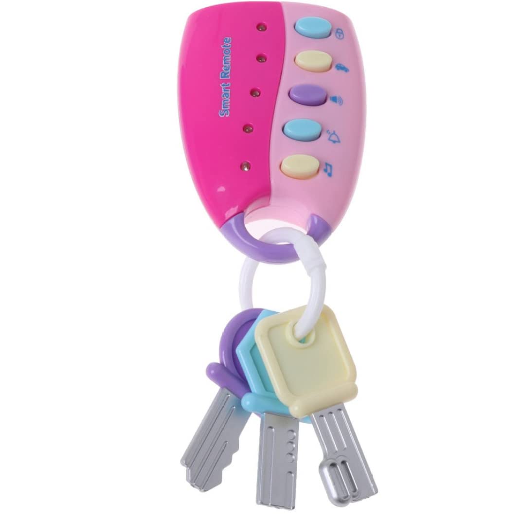 Fashion Music Smart Remote Car Key Toy Baby Toy Smart Remote Key Toy Analog Car Sound Effect Remote Control without Battery 1pc Fashion Music ToySmart Remote Car Key Toy Car Key Toy