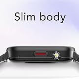 Inteligentny Zegarek dla Kobiet i Mężczyzn, Ekran TFT HD o Przekątnej 1,83 Cala, Smartwatch do Fitnessu Sportowego, Stylowe, Wodoodporne Zegarki Fitness z latarką, muzyką do