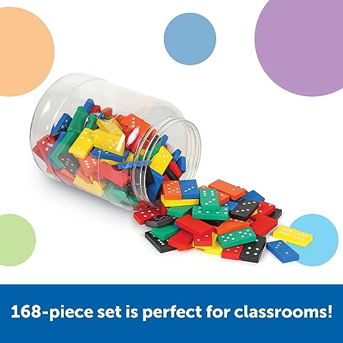 Learning Resources LER0287 Double-Six Dominoes In Bucket thumb #2