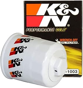 K&N Premium Oil Filter: Protects your Engine: Compatible with Select TOYOTA/LEXUS/SUZUKI/CHEVROLET Vehicle Models (See Product Description for Full List of Compatible Vehicles), HP-1003