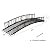 Metal Garden Bridge with Safety Siderails - Outdoor Decorative Iron Footbridge for Pond, Creek, Stream, Easy Assembly and Durable