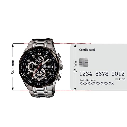 Casio Edifice Chronograph Black Dial Men's Watch - EFR-539D-1AVUDF (EX191) - Image 6