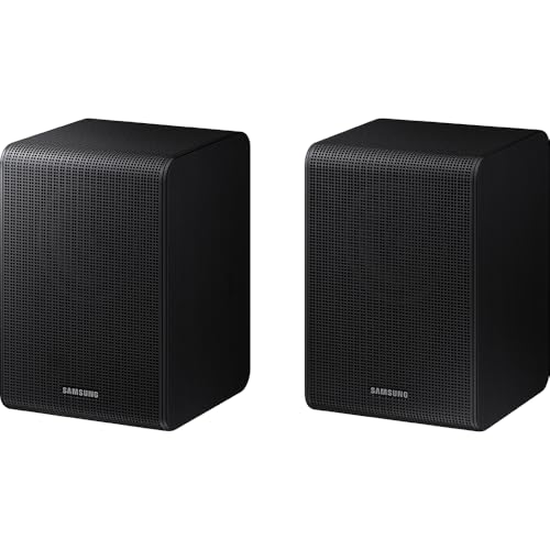 Image of Samsung SWA-9250S Wireless Rear Speaker Kit (2025) Bundle with 2 YR CPS Enhanced Protection Pack and Deco Gear Complete Home Theater Beginner's Guidebook