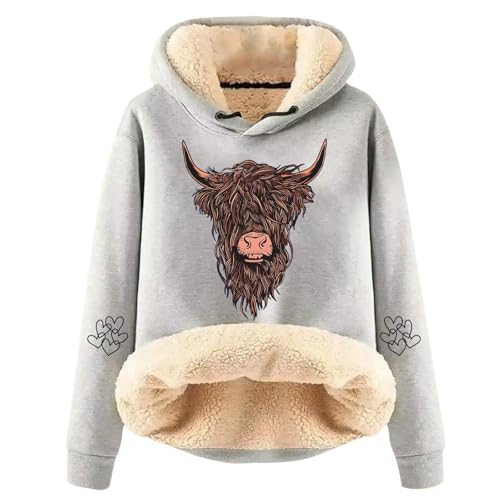 Sudadera con capucha de lana de cordero mujer ideal para tardes frías de sofá y paseos urbanos