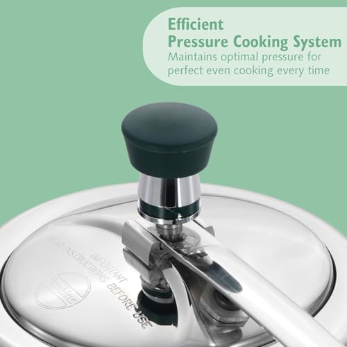 Image of Hawkins Quik 1.5 Litre Stainless Steel Pressure Cooker | Straight Body | Induction & Gas Compatible | Ideal for 1-2 persons | ISI Certified | Guaranteed for 5 year | Silver (QSP15)