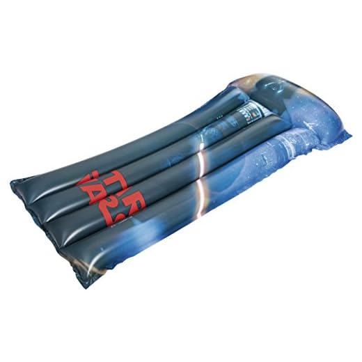 Bestway 91202 - Colchoneta Hinchable Infantil Diseño Star Wars 191X89 Cm Con 2 Cámaras De Aire, Almohada Integrada Y Parche De Reparación Incluido Mayores 14 Años