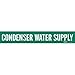 Brady 7069-1, 79802 Self-Sticking Vinyl Pipe Marker, (Pack of 50 Cards)