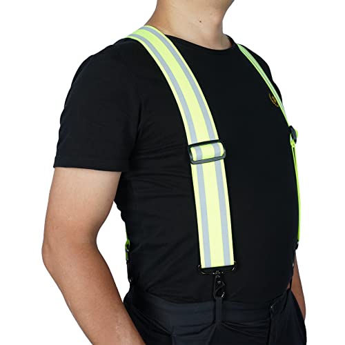 Kunn Suspenders For Men,High Visibility Tool Belt Suspender With Hook #TOP6