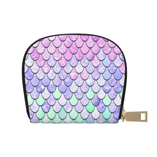 Porte-cartes de crédit en cuir véritable pour femme le charme du compact