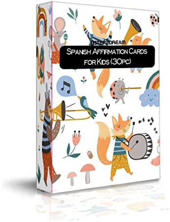 1step2dream Spanish English Affirmation Cards for Kids | Bilingua...
