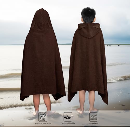 Image of ORIGINAL KIDS Hooded Bath Towel Wrap - Ultra Soft 100% Cotton Kids Towel