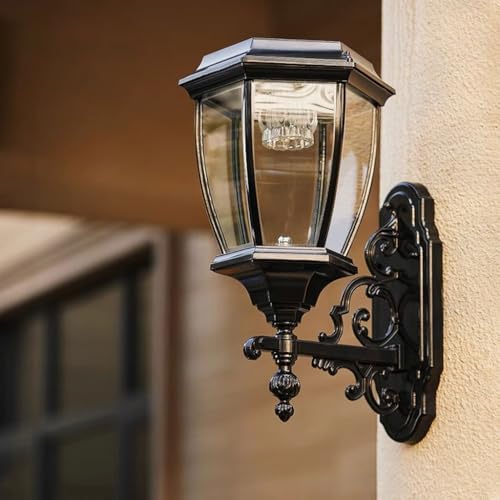 Applique Murale Solaire De Jardin LAPADULA Anti-Panne Éclairage LED Extérieur Capteur Contrôlé