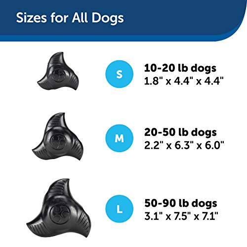 Petsafe Squeak ‘N Treat Ninja Star Dog Chew Toy - Durable Rubber Puzzle Toy For Extreme Chewers #TOP5