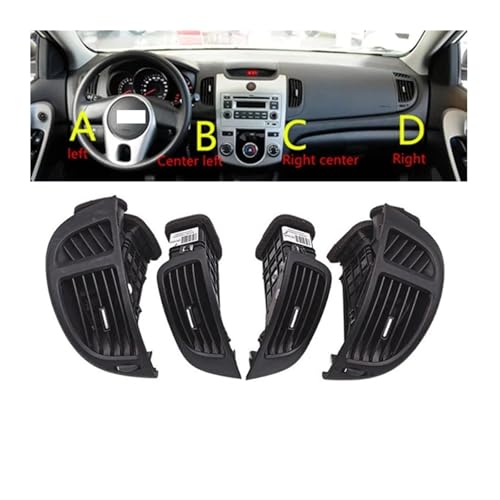 Ventilación de coche para climatización cómoda en Kia Forte Cerato 3
