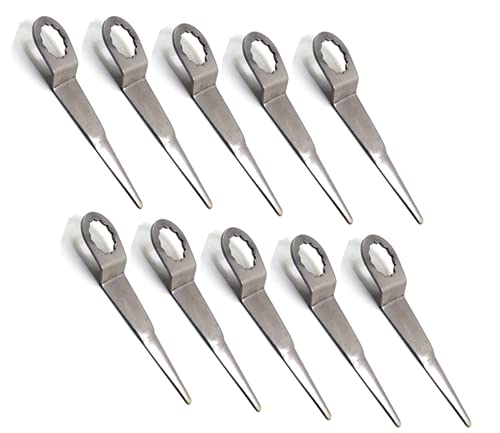 Pneumatic Window Seal Cutter 90mm Bent Blade Windshield for Remover Car Doors Windscreen Removal Tool Parts 10PK
