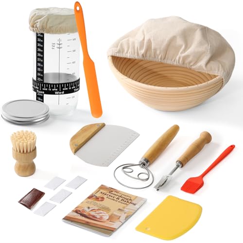 Complete Bread Proofing Basket Kit
