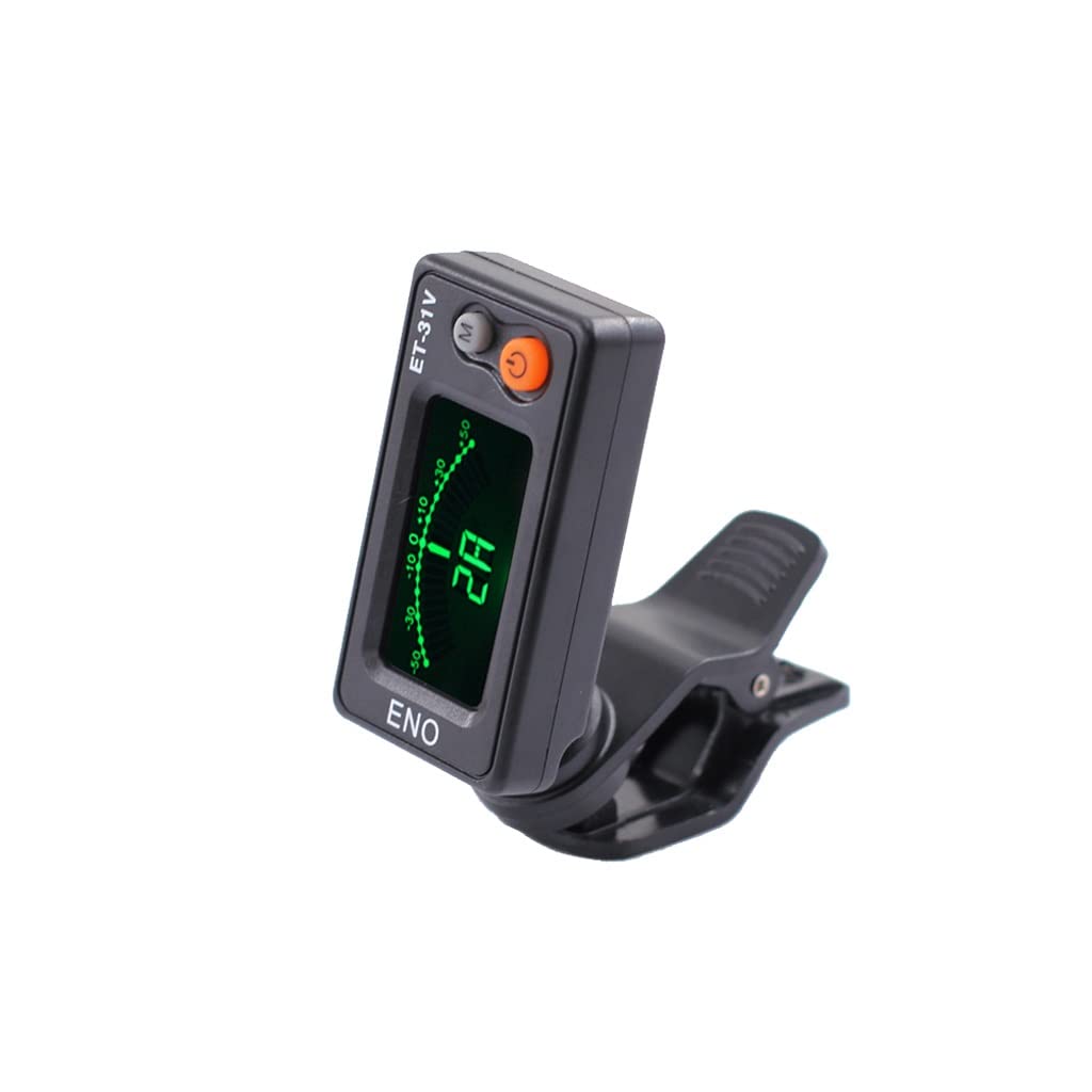 JJJ ET-31V Sintonizzatore di Violino Viola Tuner elettronico con sintonizzatore di Basso a Violoncello Doppio Violoncello (Color : ET-31V)