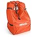 INFIVITA Transporttasche Kindersitz – Kinderwagen Transporttasche Flugzeug, 600D Oxford-Gewebe, Kindersitz Transporttasche mit Abdeckung, Ausweisfenster, Bodenkissen, 45*45*85 cm, Orange