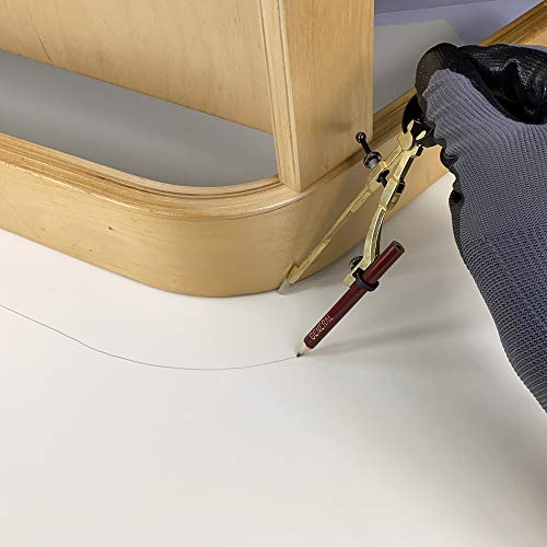 General Tools 842 Bússola de lápis de precisão, inclui lápis, amarelo, 1 unidade (pacote com 1)