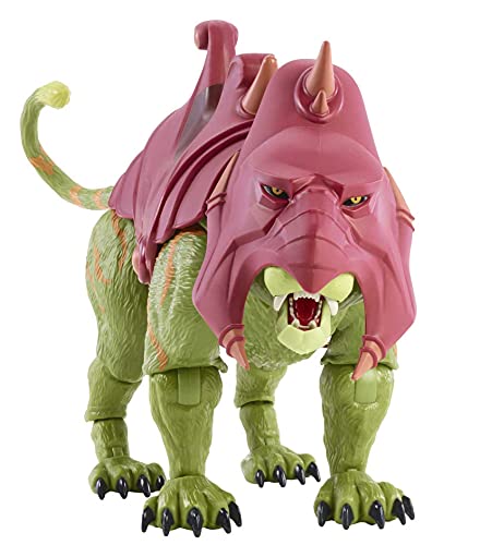 Masters of the Universe GYV18 - Masterverse Battle Cat, ca. 35 cm große MOTU Actionfigur zum Spielen und Sammeln, für… – Bild 7