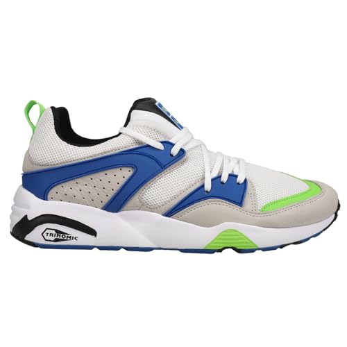 PUMA Mens Blaze of Glory Reverse Classics Lace Up Sneakers Shoes Casual - White