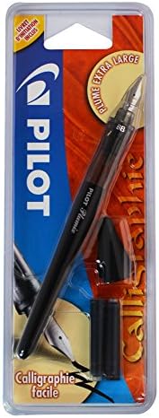Pilot Plumix – Penna stilografica, cartuccia d’inchiostro nero, Extra Large 1,00 mm Pilot Plumix – Penna stilografica, cartuccia d’inchiostro nero, Extra Large 1,00 mm