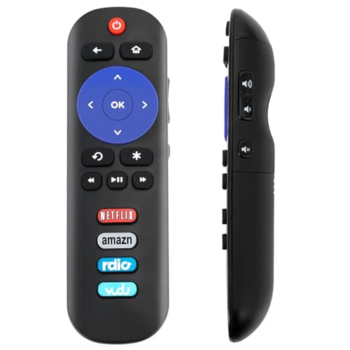 RC280 Replace Remote Control fit for TCL Roku TV 55FS3750 48FS4610R 32S3850A 40FS4610R 55FS4610R 32S3850P 32S3850B 32S3850 32S3700 40FS3850 50FS3800 50FS3850 40FS3800 48FS3700 55FS3700 49S305 55us57